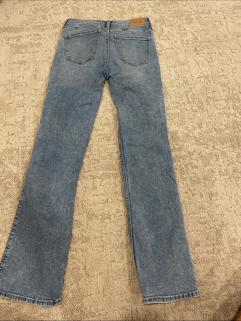 abercrombie kids Light Blue Straight Leg Jeans - Picture 6 of 7